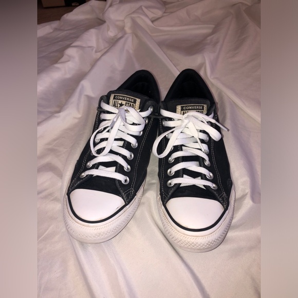 Converse Classic Black and White Low Top men’s size 9 - Picture 1 of 13